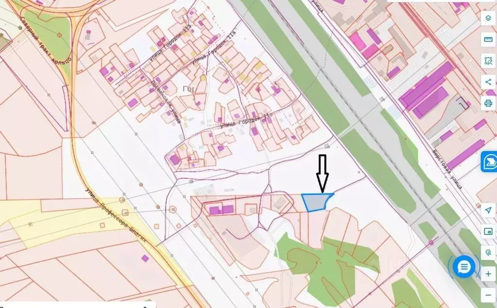 Участок в Челябинская область, Челябинск ул. Городок 11А, 82А (29.92 ... - Фото 1