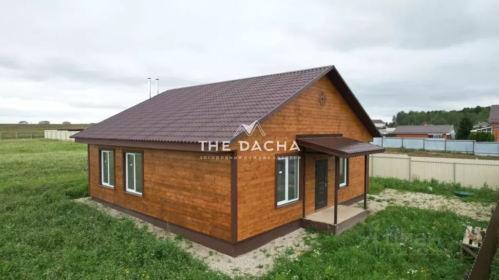 Дом в Калужская область, Жуковский район, Чубарово с/пос, д. Папино ... - Фото 1