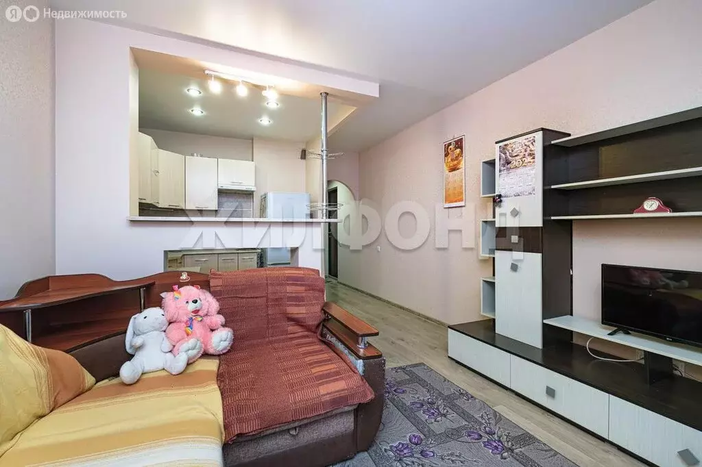 Квартира-студия: Новосибирск, улица Твардовского, 22/3 (27.6 м) - Фото 2