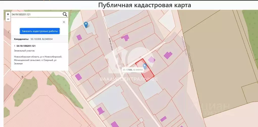 Участок в Новосибирская область, Новосибирский район, Мочищенский ... - Фото 1