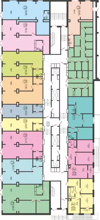 Офис в Оренбургская область, Оренбург просп. Гагарина, 24 (88 м) - Фото 2