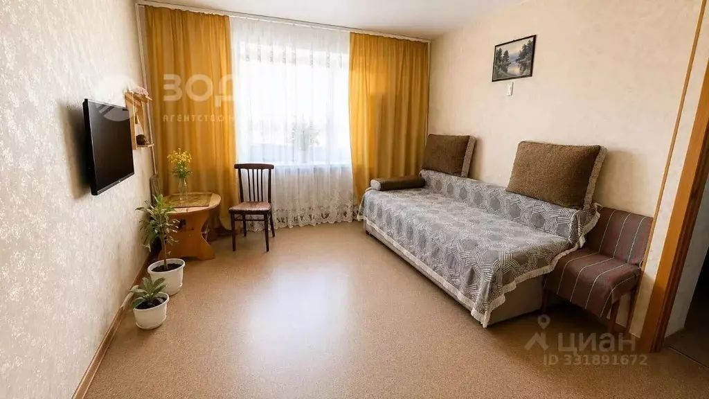 1-к кв. Чувашия, Чебоксары ул. Юрия Гагарина, 7 (32.0 м) - Фото 1