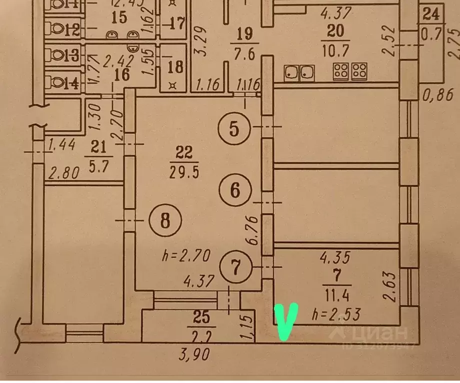 Комната Омская область, Омск Степная ул., 239 (11.4 м) - Фото 0