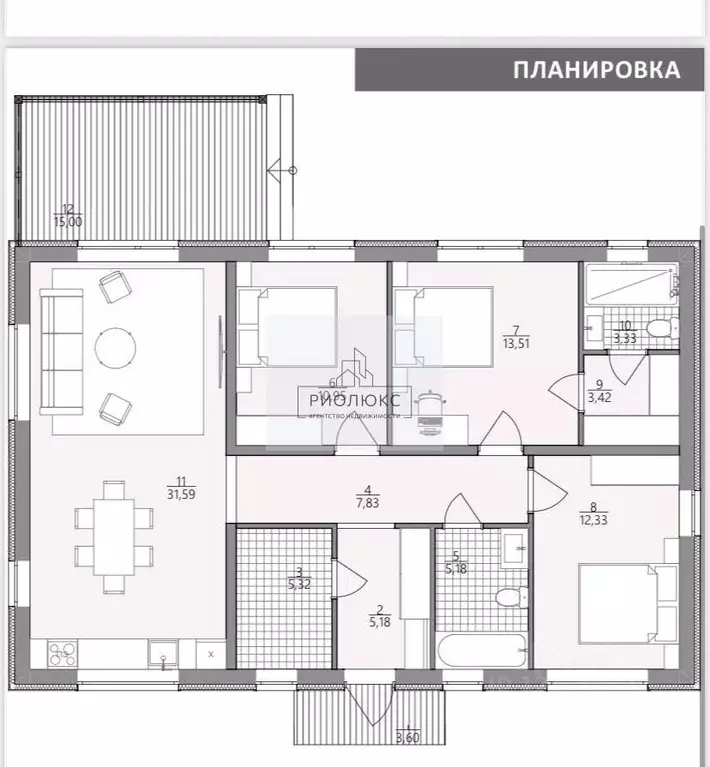 Дом в Свердловская область, Белоярский муниципальный округ, пос. ... - Фото 1