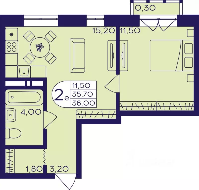2-к кв. Московская область, Балашиха Железнодорожный мкр, Центр-2 мкр, ... - Фото 0