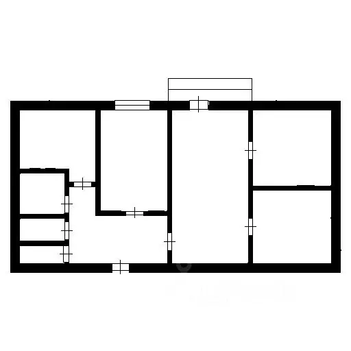 4-к кв. Калужская область, Кондрово г. Дзержинский муниципальный ... - Фото 2