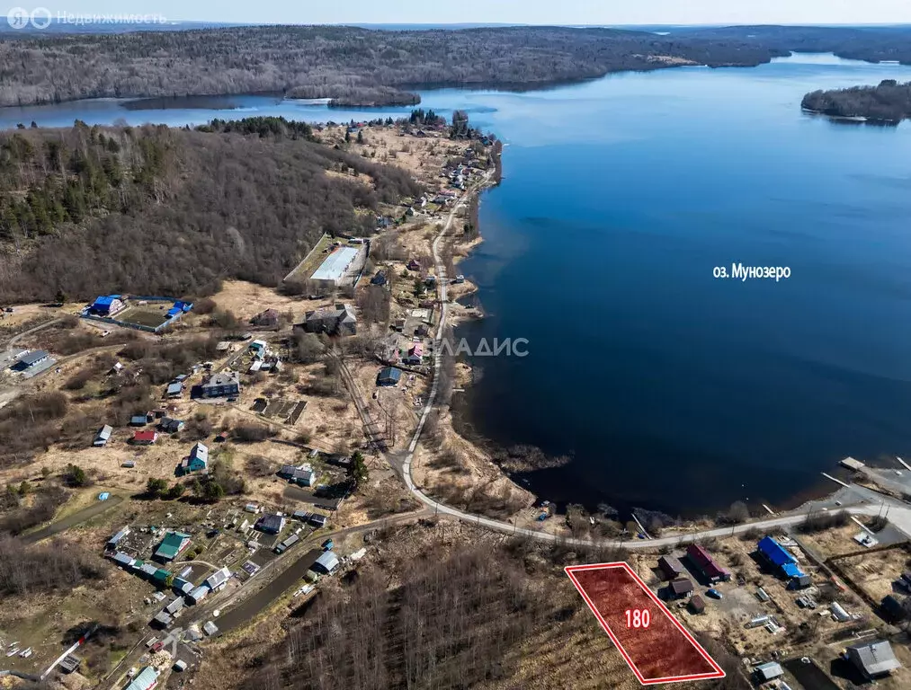 Участок в Спасская Губа, Зелёная улица (12 м) - Фото 1