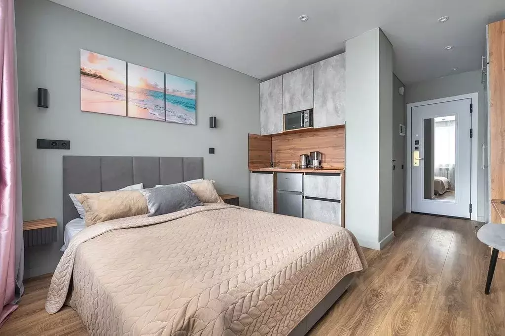 Студия Москва Ленинский просп., 158 (18.0 м) - Фото 1