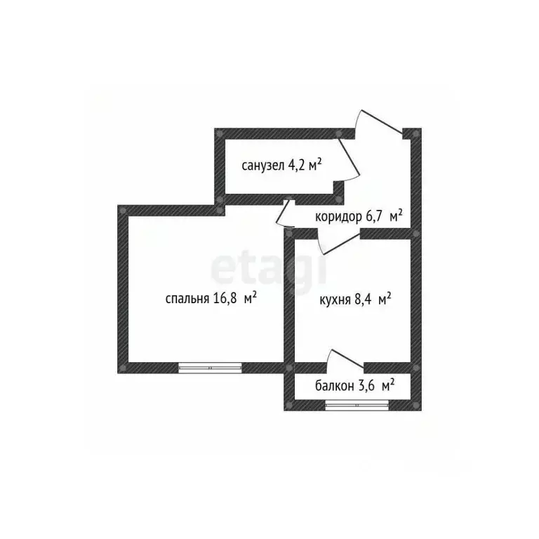 1-к кв. Краснодарский край, Новороссийск ул. Куникова, 5 (36.1 м) - Фото 2