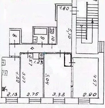 3-к кв. Мурманская область, Мурманск просп. Ленина, 95 (77.5 м) - Фото 1