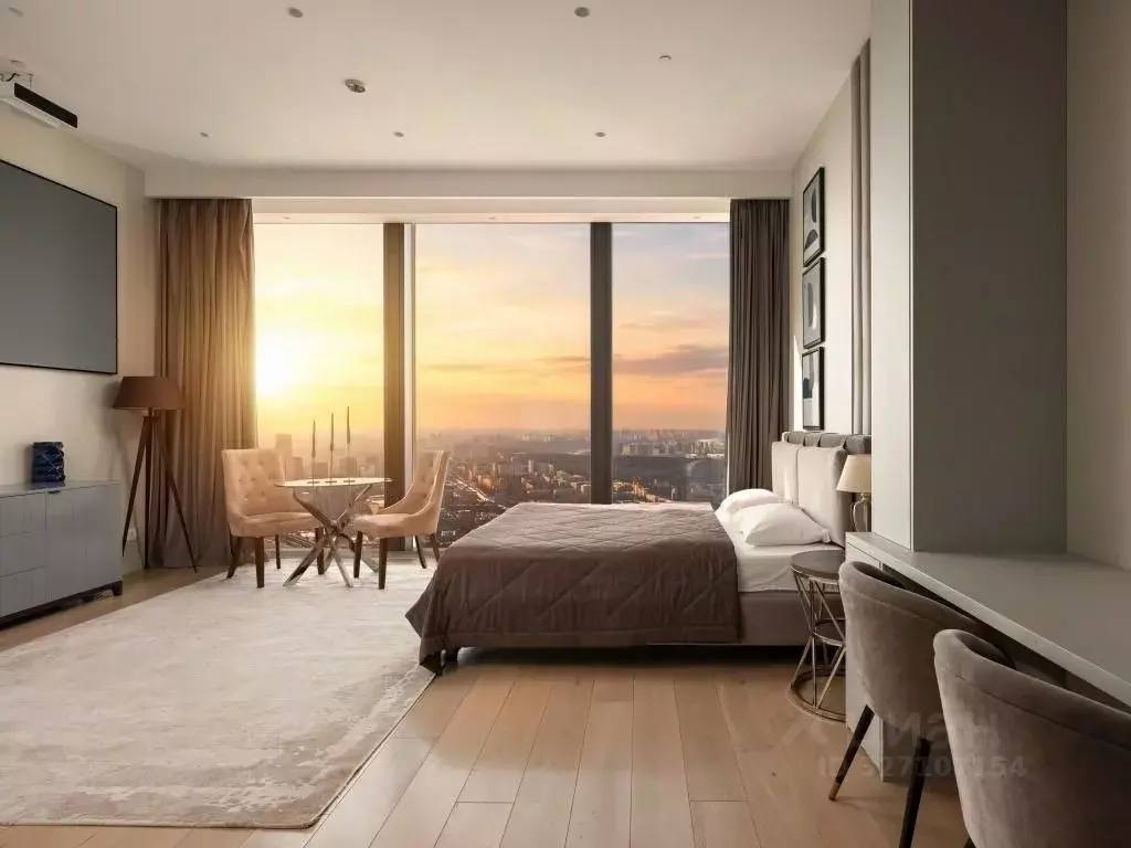 1-к кв. Москва 1-й Красногвардейский проезд, 22с1 (45.0 м) - Фото 2