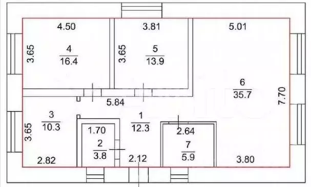 Дом в Томская область, Томский район, Слобода Вольная ДНП проезд ... - Фото 2