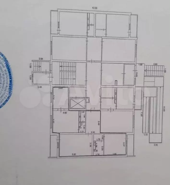 3-к. квартира, 82,2 м, 1/9 эт. - Фото 0