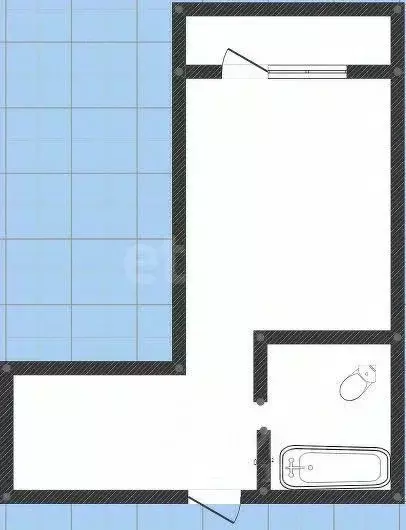 Студия Иркутская область, Ангарск 29-й мкр, 20 (22.5 м) - Фото 2