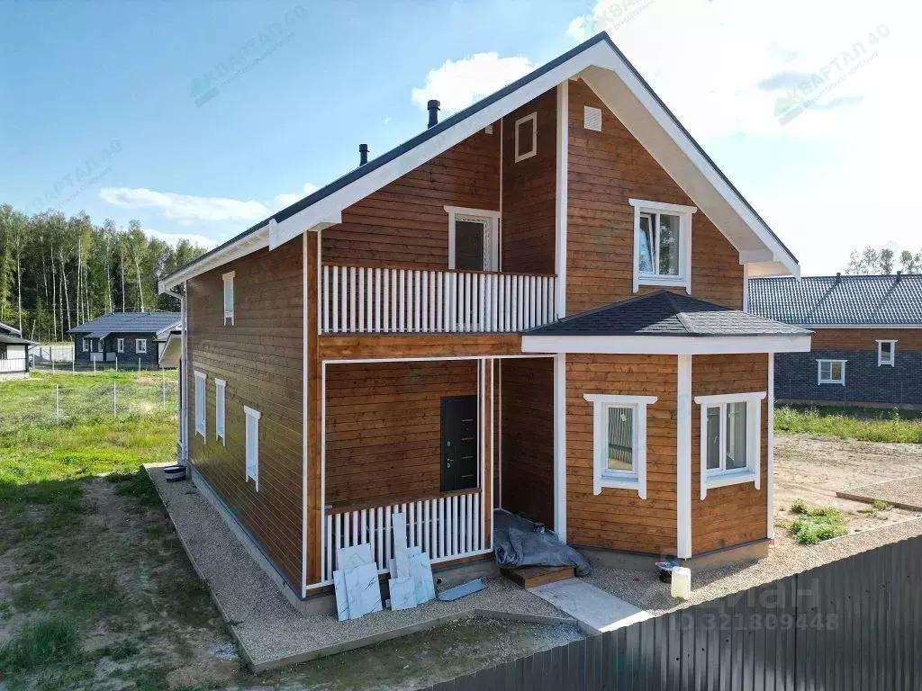 Дом в Калужская область, Боровский район, Совьяки с/пос, д. Рязанцево ... - Фото 2