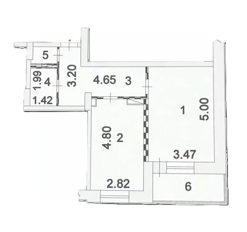 1-к кв. Липецкая область, Липецк ул. Дмитрия Фурсова, 3А (44.0 м) - Фото 1