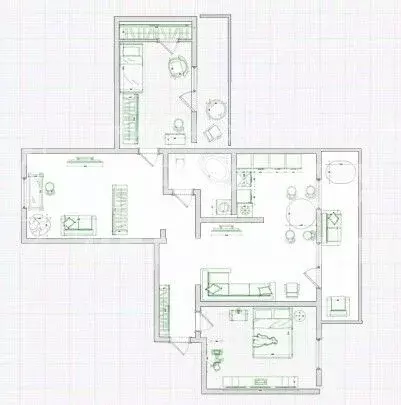 3-к кв. Кемеровская область, Кемерово ул. Юрия Двужильного, 10 (76.0 ... - Фото 1