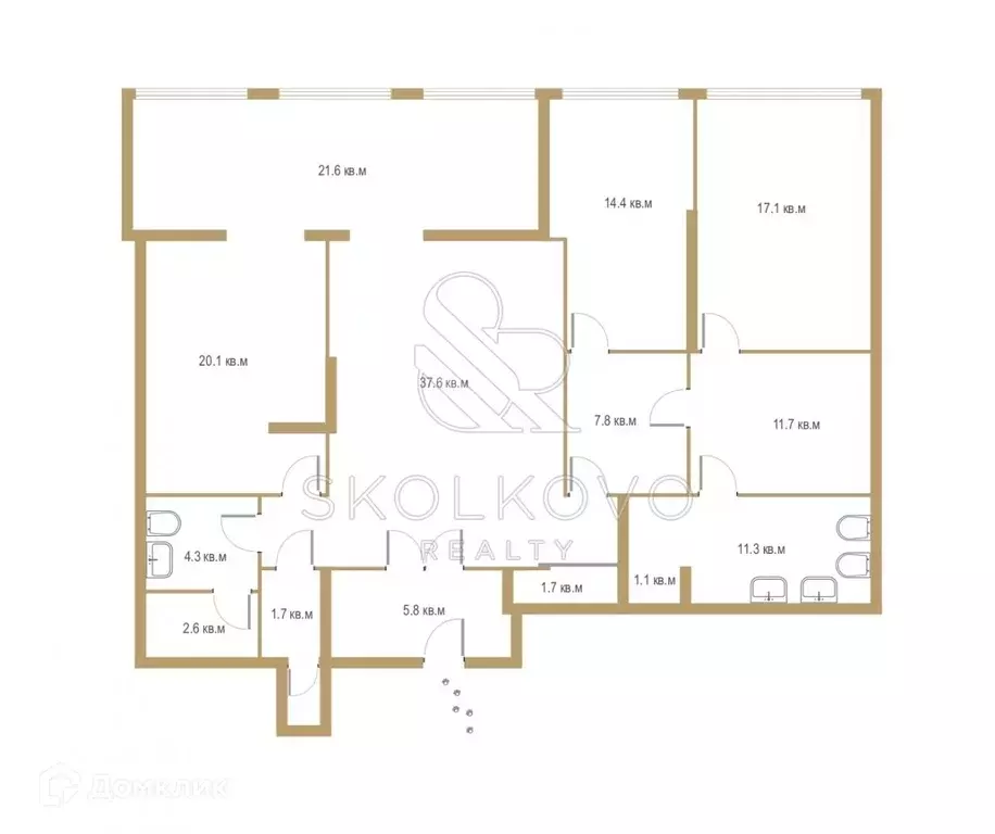 Продаётся 4-к квартира, 130 м - Фото 1