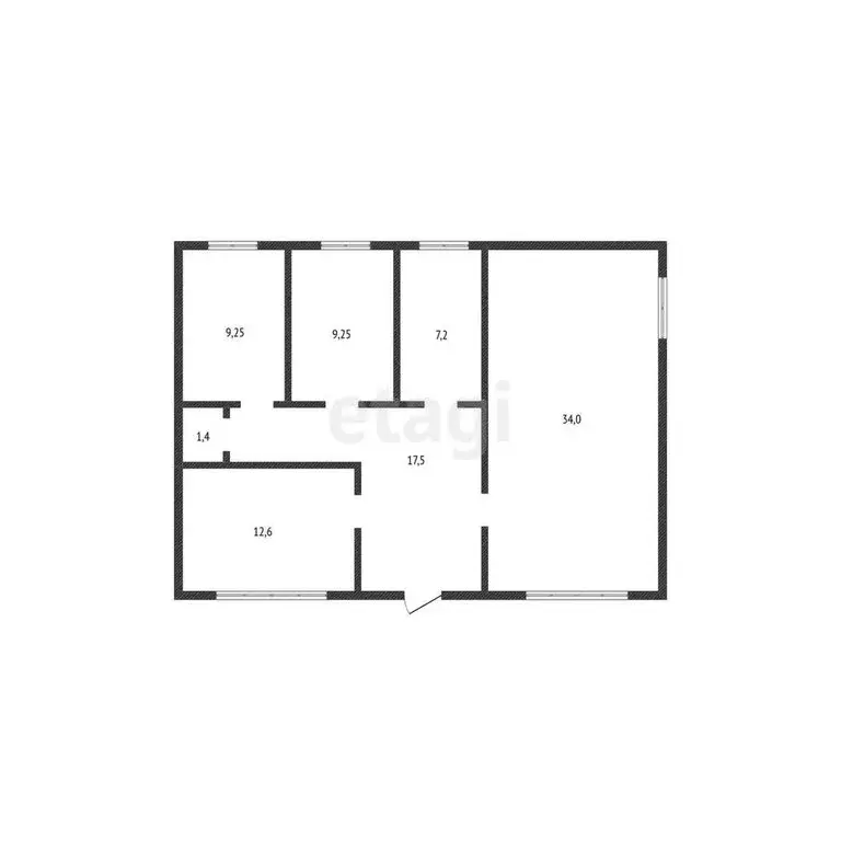 Дом в Республика Дагестан, Махачкала (91.2 м) - Фото 1