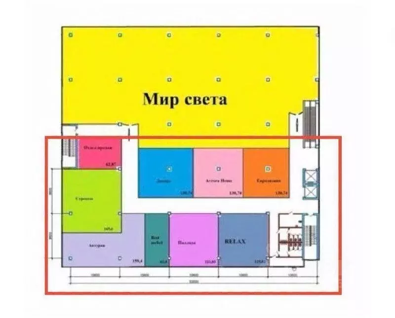 Торговая площадь в Самарская область, Самара ул. Дыбенко, 33 (1110 м) - Фото 1