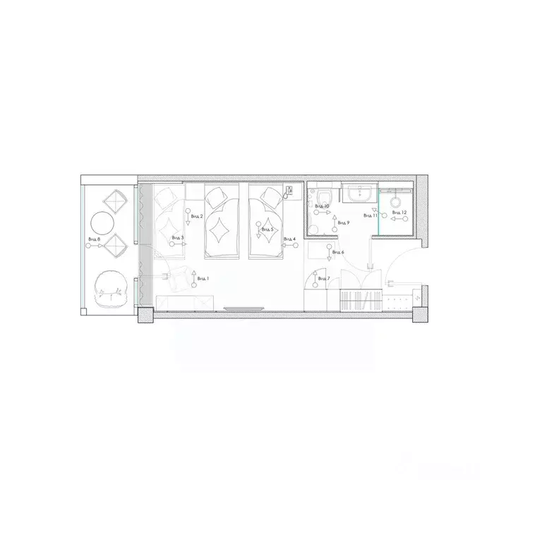 Студия Карачаево-Черкесия, Зеленчукский район, с. Архыз, пос. Романтик ... - Фото 1