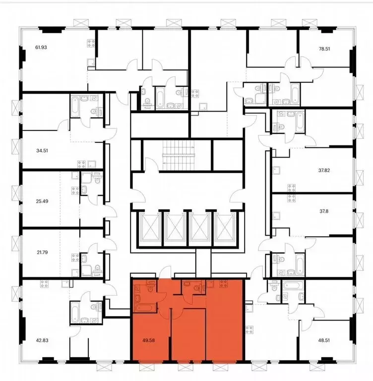 3-комнатная квартира: Москва, Открытое шоссе, 18Ак3 (50 м) - Фото 1