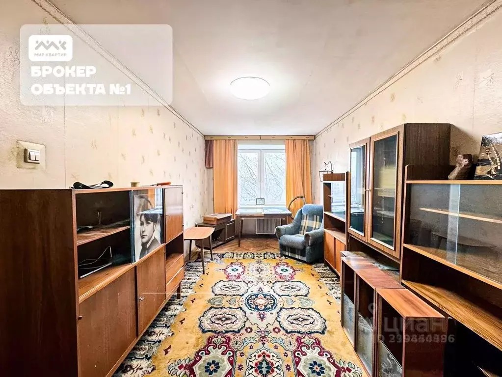 3-к кв. Санкт-Петербург ул. Пограничника Гарькавого, 33 (59.2 м) - Фото 0