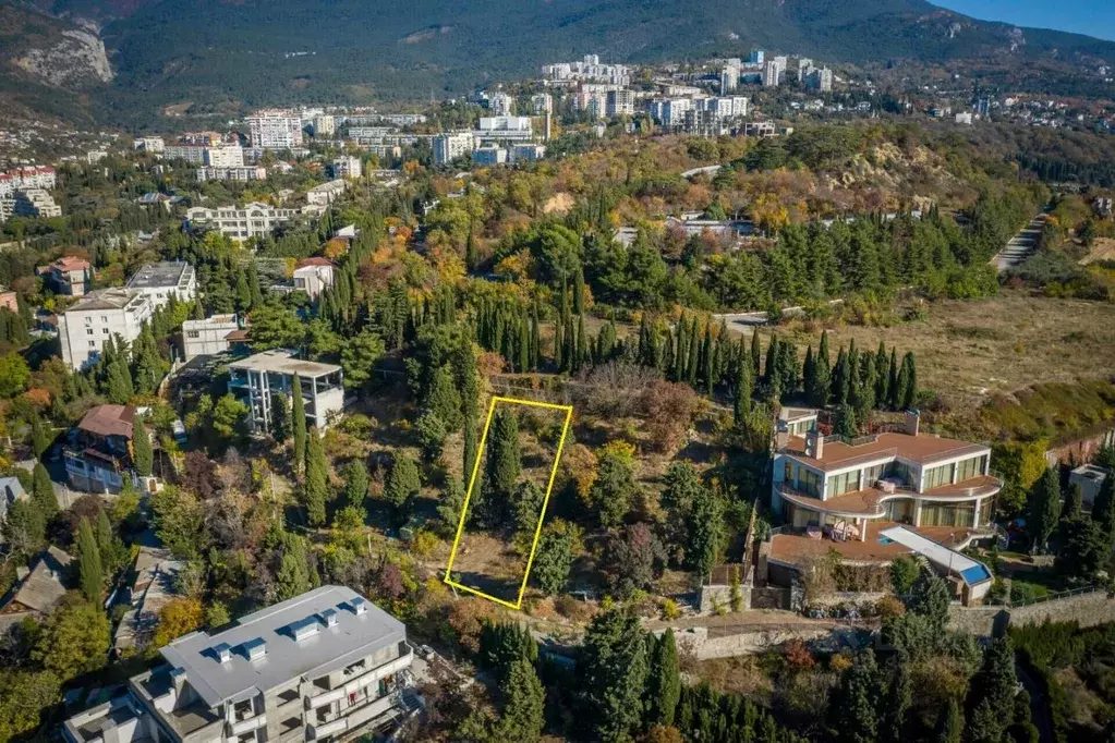 Участок в Крым, Ялта ул. Поликуровская, 23А (6.0 сот.) - Фото 1