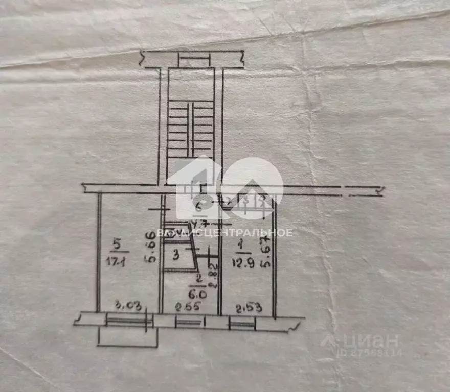 2-к кв. Новосибирская область, Новосибирск ул. Лазарева, 35 (45.1 м) - Фото 1