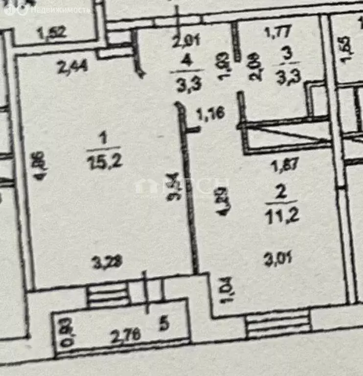 1-комнатная квартира: Ивантеевка, улица Бережок, 4 (34.3 м) - Фото 1