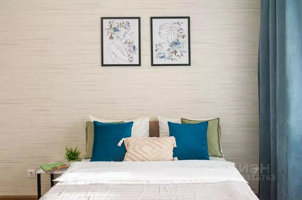 Студия Санкт-Петербург ул. Оптиков, 37 (25.0 м) - Фото 1