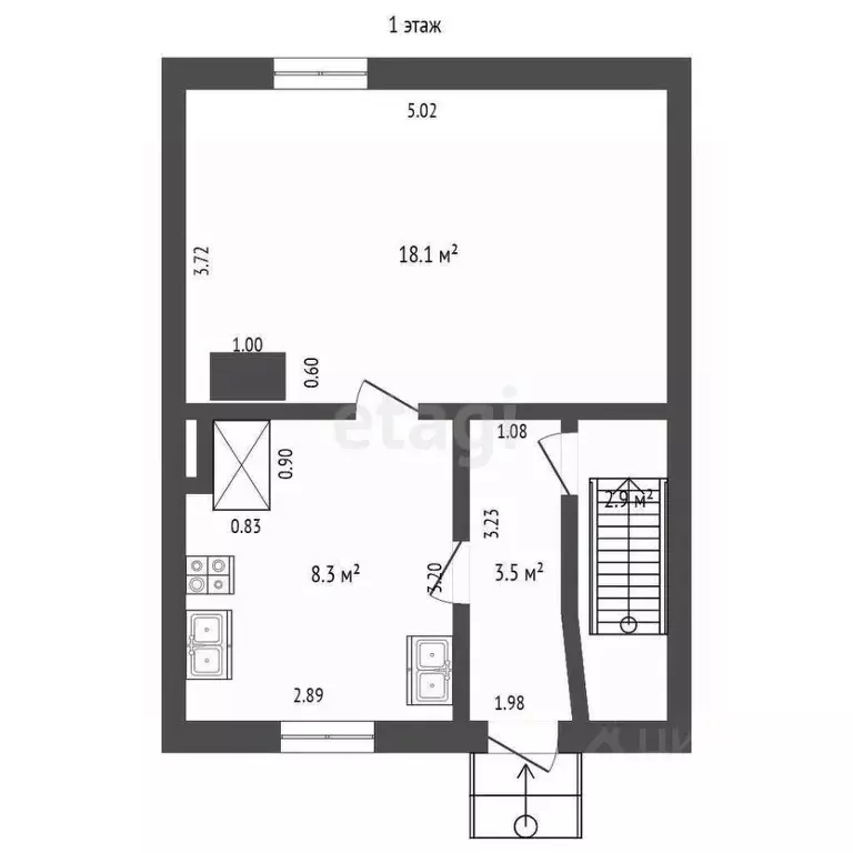 2-к кв. Калининградская область, Багратионовский муниципальный округ, ... - Фото 2