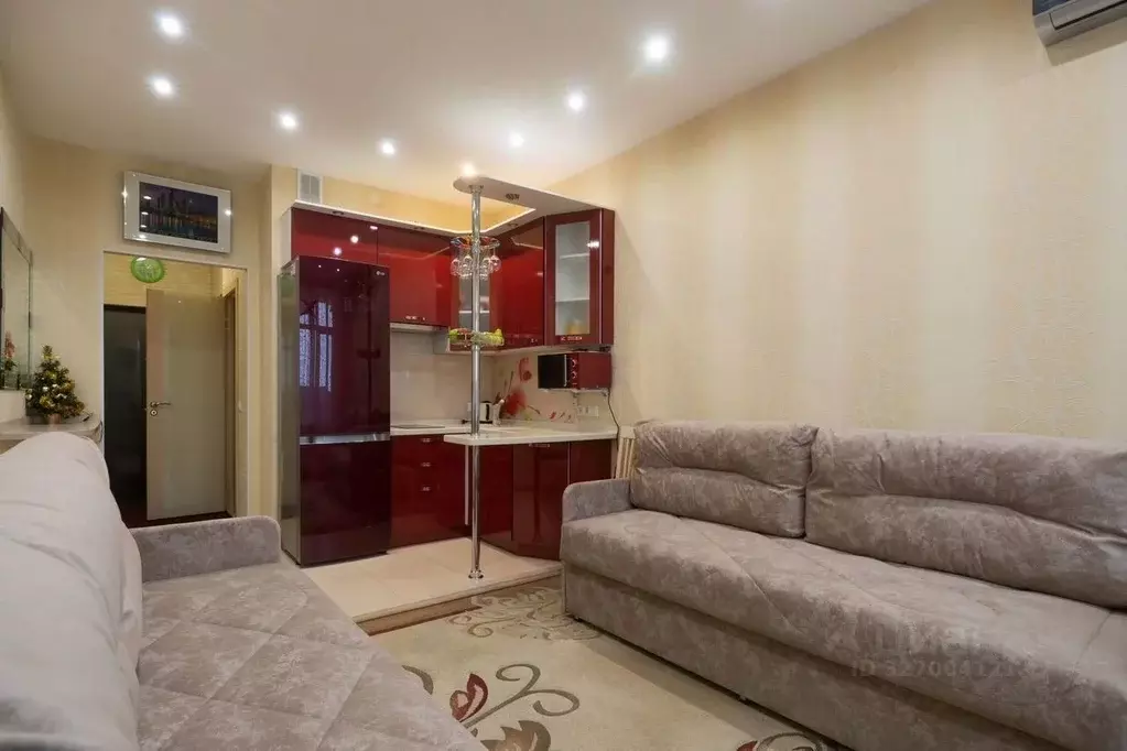 Студия Санкт-Петербург просп. Народного ополчения, 10 (28.0 м) - Фото 1