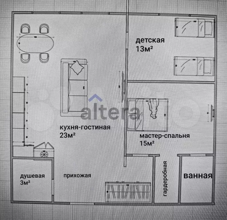 3-к. квартира, 61 м, 18/25 эт. - Фото 0