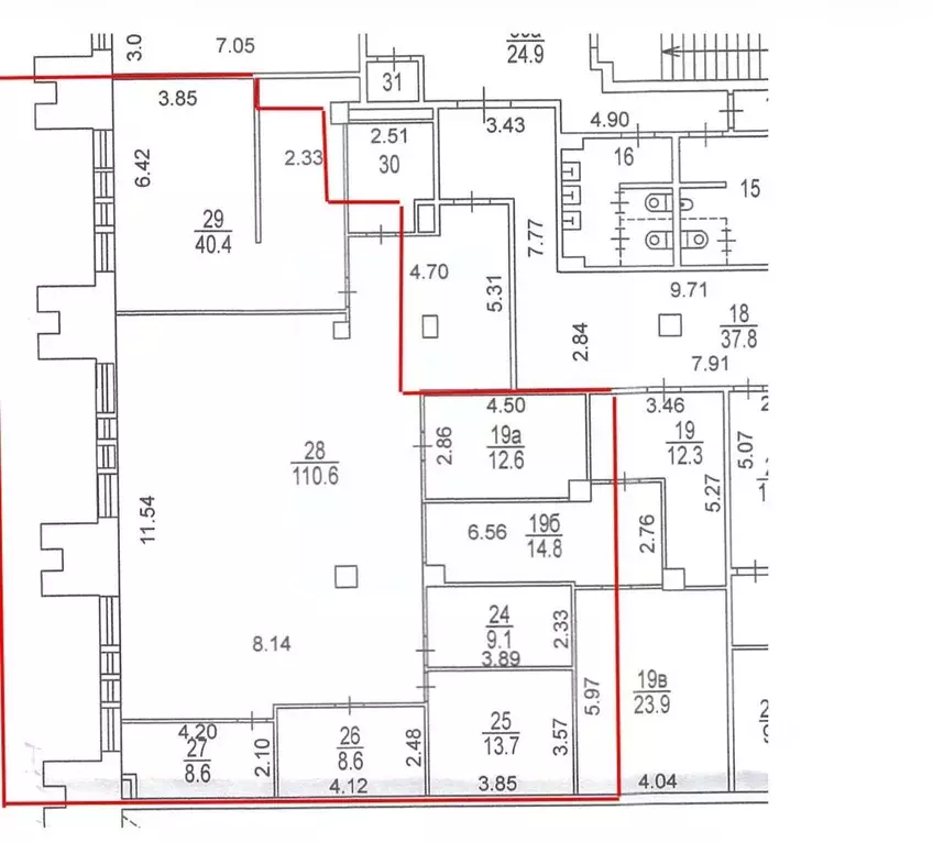 Офис в Москва Ленинградский просп., 37К9 (262 м) - Фото 1