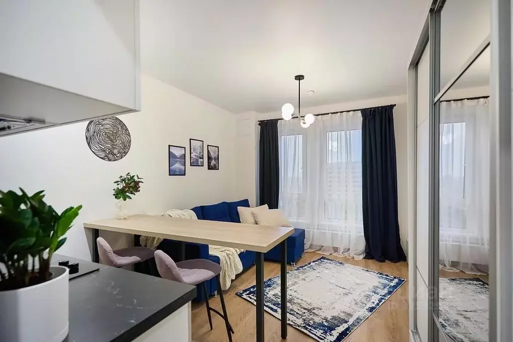 Студия Москва 2-й Нагатинский проезд, 2/3 (20.0 м) - Фото 1