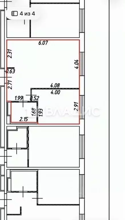 1-к кв. Московская область, Ленинский городской округ, Боброво пгт ул. ... - Фото 2