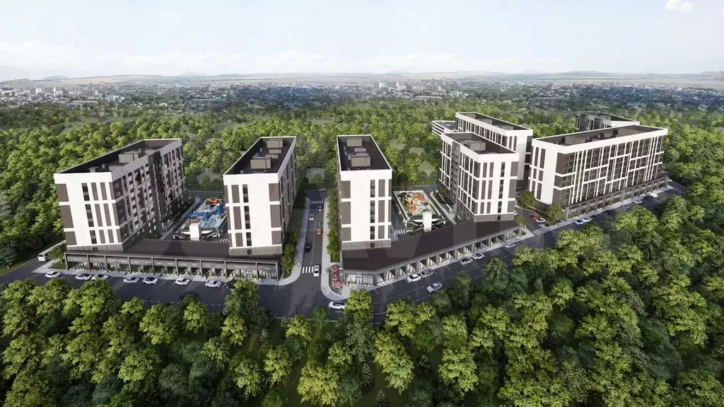 1-к. квартира, 39,3 м, 9/9 эт. - Фото 0