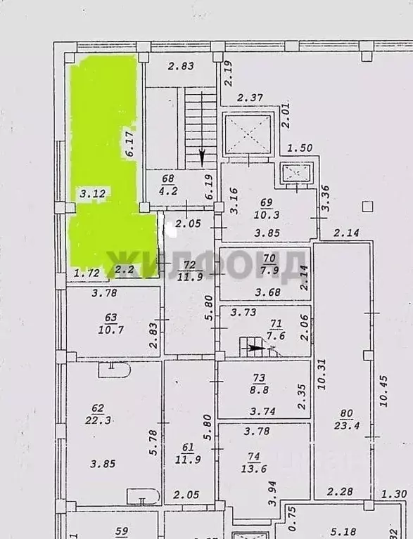 Офис в Новосибирская область, Новосибирск Серебренниковская ул., 14 ... - Фото 1