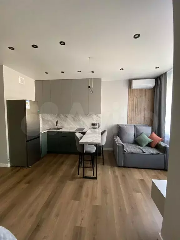 Квартира-студия, 35 м, 6/17 эт. - Фото 1