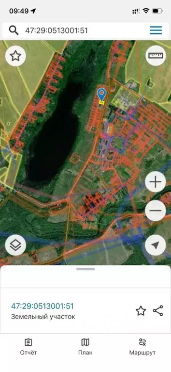 Участок в Ленинградская область, Лужский район, Ям-Тесовское с/пос, ... - Фото 2