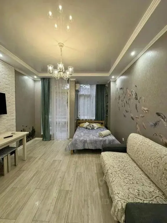 1-к кв. Краснодарский край, Сочи ул. Просвещения, 118/1 (27.0 м) - Фото 1