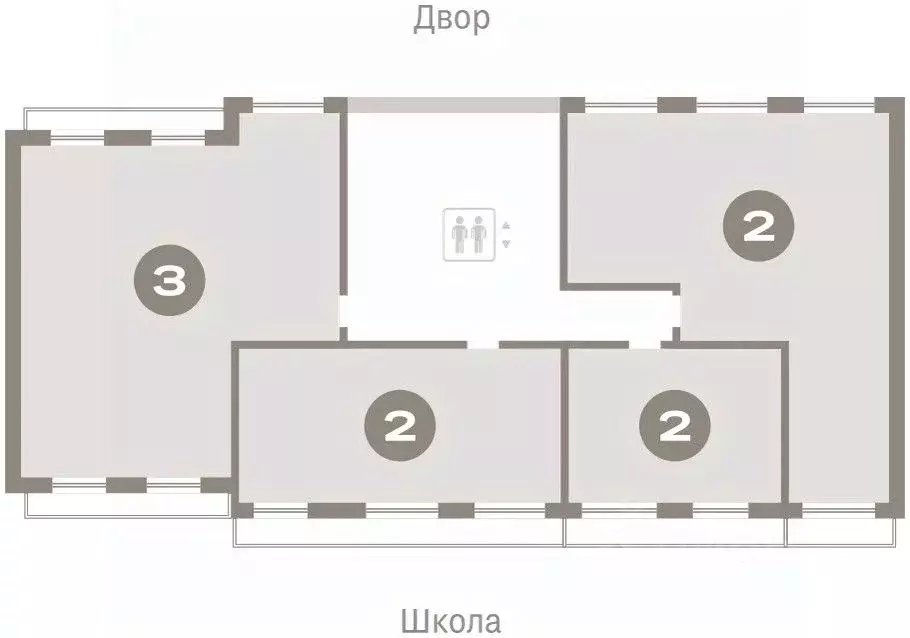 2-к кв. Свердловская область, Екатеринбург Брусника в Академическом ... - Фото 1