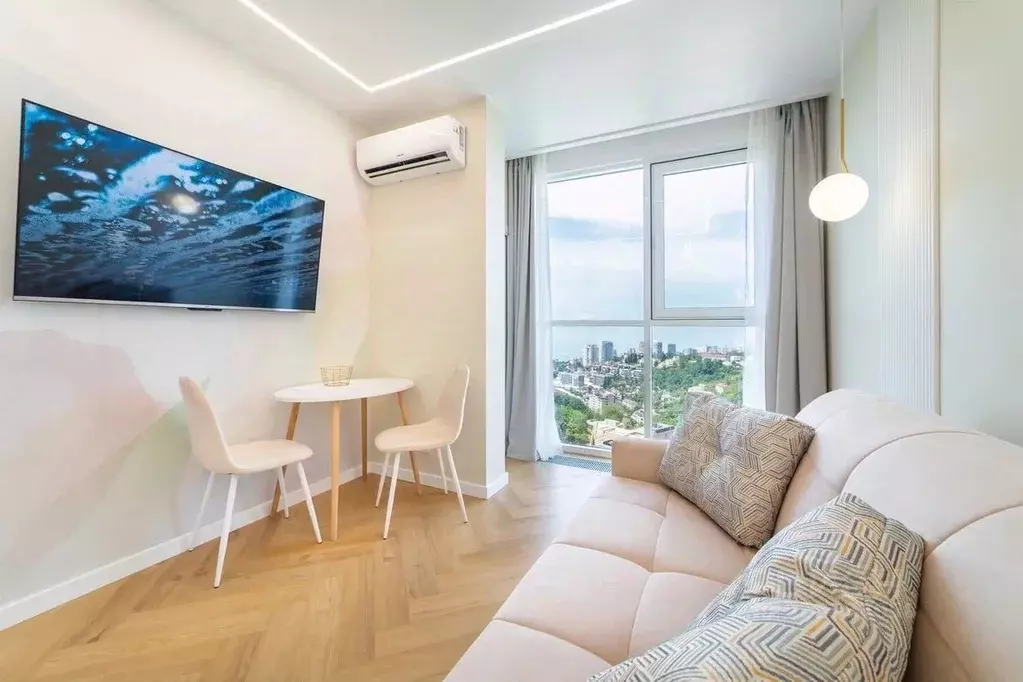 Студия Краснодарский край, Сочи Бытха мкр, ул. Ясногорская, 16/8к3 ... - Фото 1