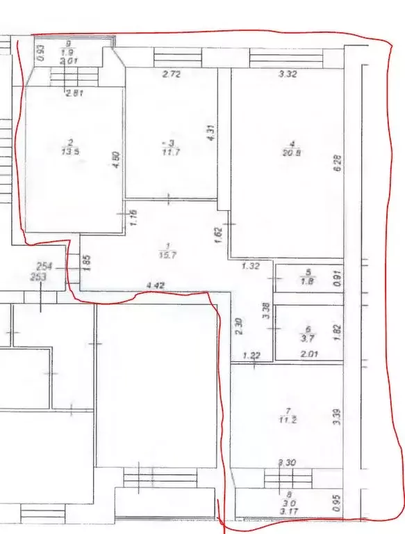 3-к кв. Тверская область, Тверь ул. Фрунзе, 24 (84.0 м) - Фото 0