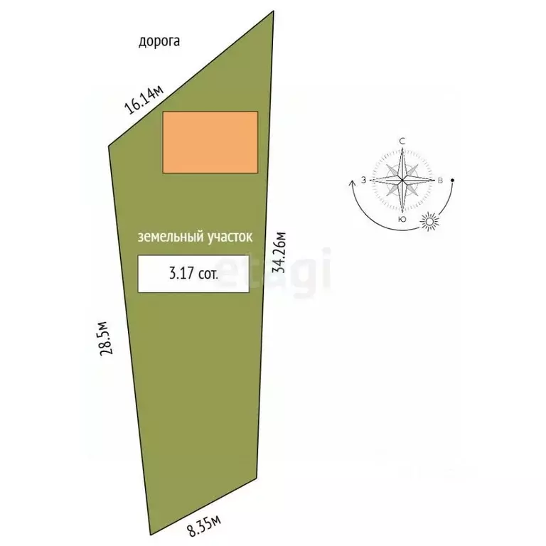 Дом в Ставропольский край, Кисловодск Прохладная ул. (73 м) - Фото 2