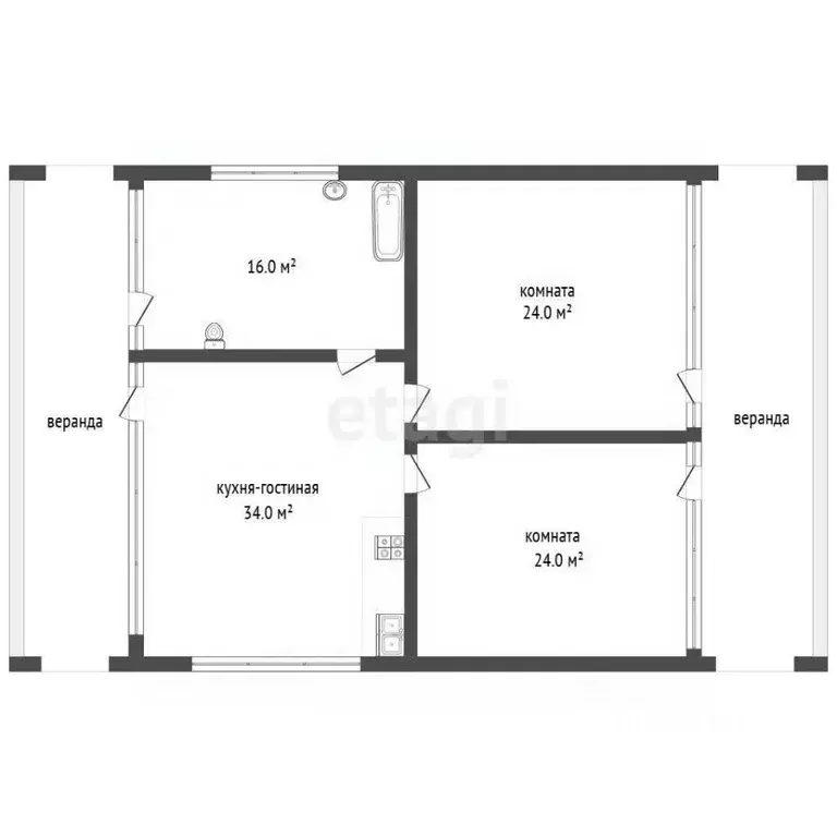 Дом в Крым, Судак муниципальный округ, с. Солнечная Долина ул. Зеленая ... - Фото 2