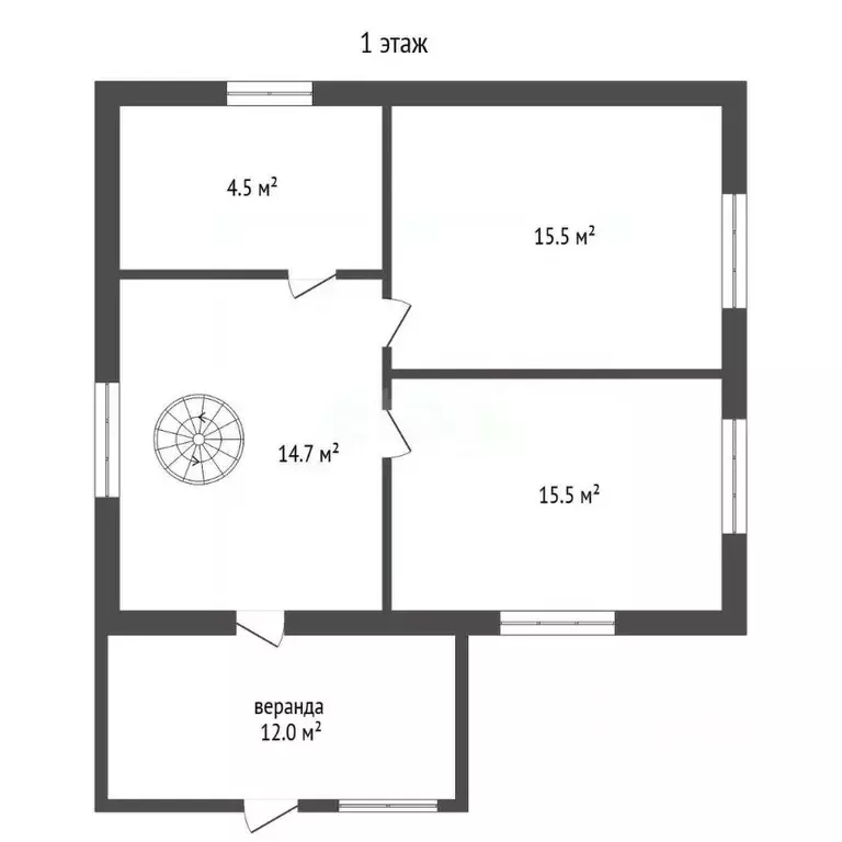 Дом в Тюменская область, с. Ярково ул. Березовая (85 м) - Фото 2