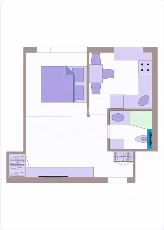 1-к кв. Московская область, Химки Библиотечная ул., 16 (29.5 м) - Фото 2