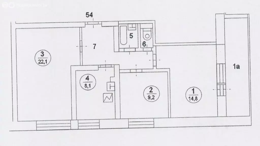 3-комнатная квартира: Москва, улица Поликарпова, 11 (64.6 м) - Фото 1